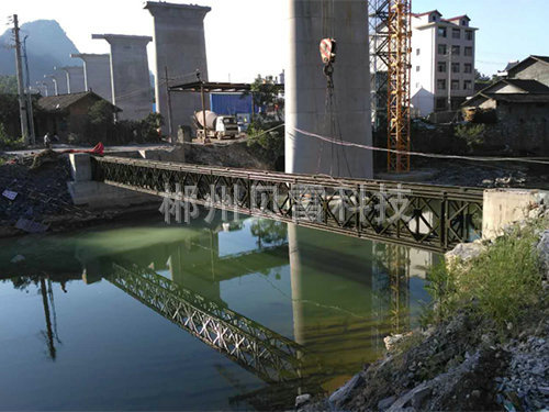 云南貝雷片貝雷橋鋼棧橋鋼橋